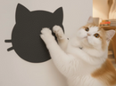 Arranhador Adesivo Carinha de Gato em Carpete Premium - Protetor e Decoração