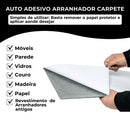 Arranhador Adesivo GRANDE em Carpete para Gato - Protetor de Sofá Cama Box e Parede