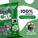 Kit 5 un Areia Sanitária Higiênica Para Gatos Anti Odor Gatíssimo Pacote de 4kg